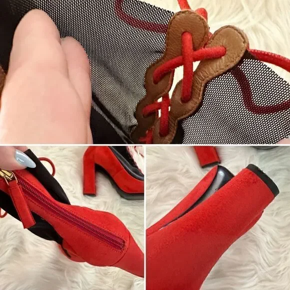 ʟɪᴋᴇ ɴᴇᴡ ɢɪᴏʀɢɪᴏ ᴀʀᴍᴀɴɪ ꜰᴡ18 ꜱᴜᴇᴅᴇ ʙʟᴏᴄᴋ ʜᴇᴇʟ ʙᴏᴏᴛꜱ - Picture 4 of 17